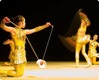 空竹初学者老人小孩健身…